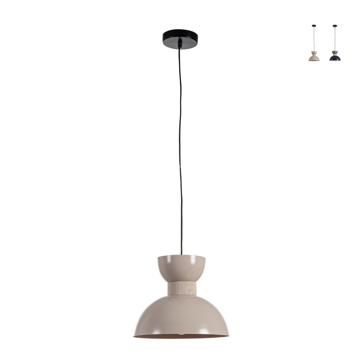 Lámpara colgante de metal estilo contemporáneo Jabalpur