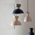 Lámpara colgante de metal estilo contemporáneo Jabalpur Modelo