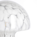 Lámpara de mesa moderna de cristal transparente trabajado 20x25,5 Carysa Catálogo
