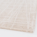 Alfombra moderna rectangular para salón beige crema 200x290cm Tania Venta