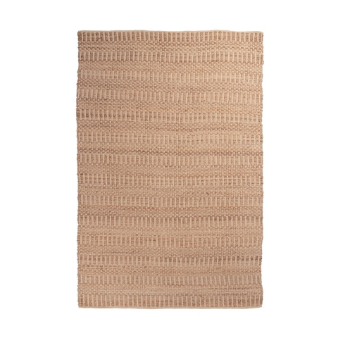 Alfombra de salón de yute y algodón hecha a mano 200x300 Ruanda Promoción