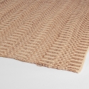 Alfombra de salón de yute y algodón hecha a mano 200x300 Ruanda Venta