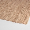 Alfombra de salón de yute y algodón hecha a mano 200x300 Ruanda Venta