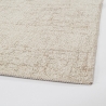 Alfombra moderna para sala 200x290cm yute poliéster gris Azra Venta