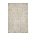 Alfombra para sala o cocina 200x290 cm beige de viscosa y lana Arena Promoción