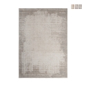 Alfombra moderna rectangular para sala 160x230 yute y poliéster Silva Rebajas