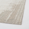 Alfombra moderna rectangular para sala 160x230 yute y poliéster Silva Descueto