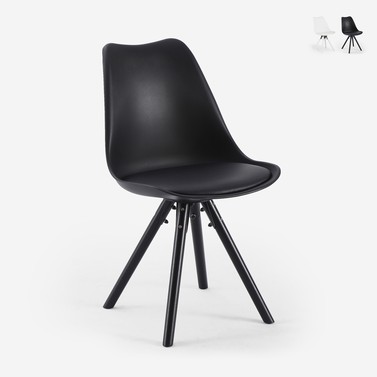 Silla moderna para comedor y cocina estilo nórdico Dorva Promoción Silla moderna para comedor y cocina estilo nórdico Dorva Promoción