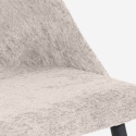 Silla moderna de chenilla para cocina, salón, comedor Lotur Stock