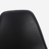 Silla elegante para cocina y comedor de polipropileno Lusar Stock