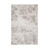 Alfombra moderna de salón rectangular 155x230 cm gris plata Suri Promoción