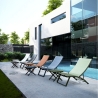Silla de playa plegable sillón lounge reclinable Bizzotto Taylor 