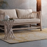 Alfombra moderna rectangular 155x230 para sala de estar o dormitorio Yuno Oferta