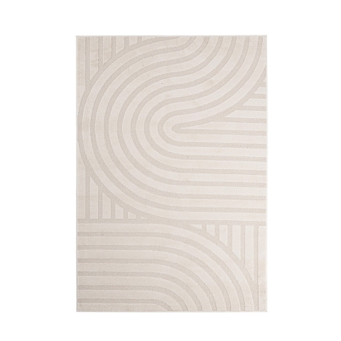 Alfombra rectangular moderna 160x230 cm para salón dormitorio Zina Promoción