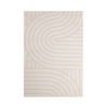 Alfombra moderna para salón dormitorio 200x290cm crema Zina Promoción
