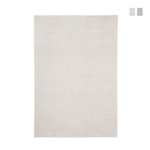 Alfombra para salón o dormitorio de viscosa y chenilla 160x230cm Klab Promoción