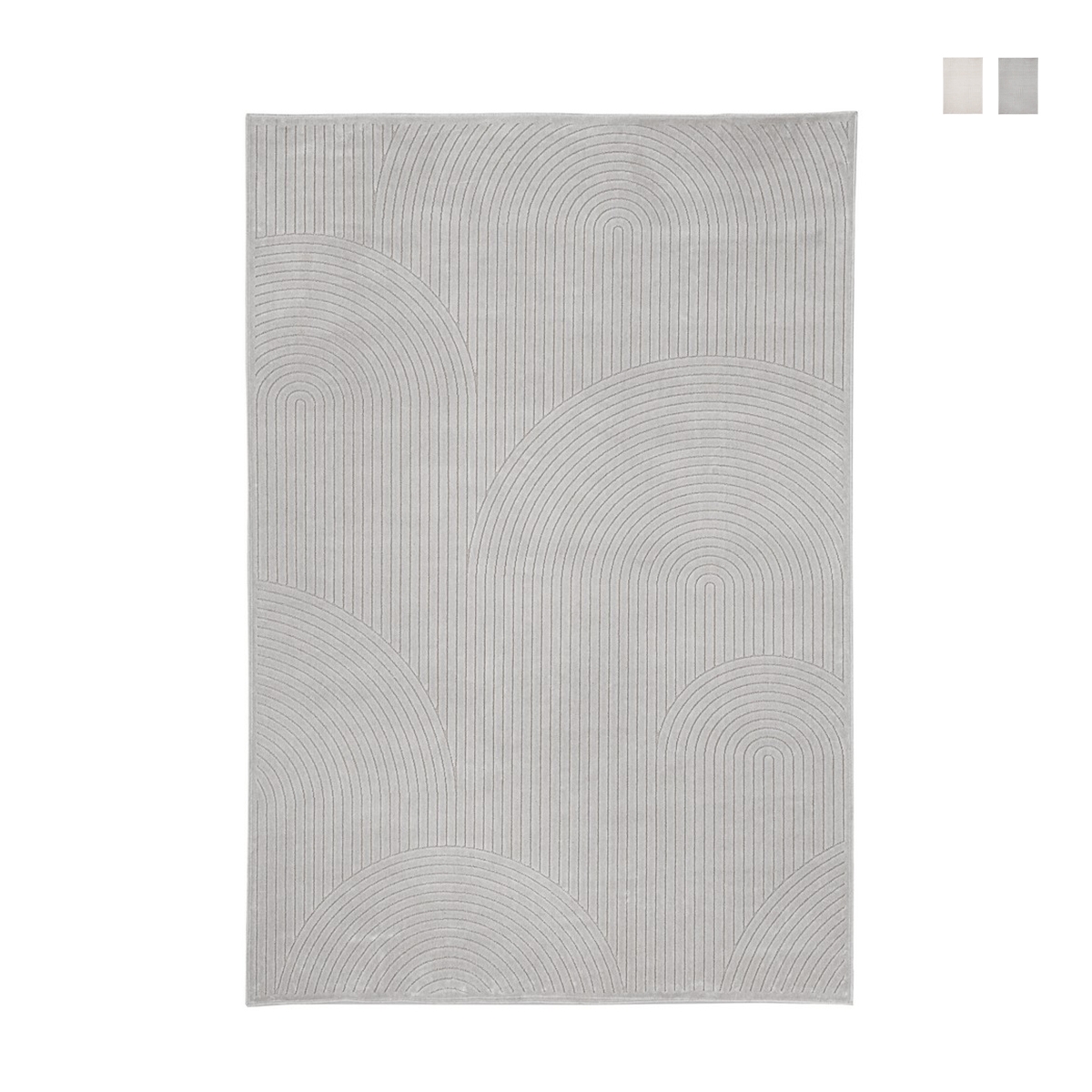 Alfombra para salón o dormitorio de viscosa y chenilla 160x230cm Klab Stock Alfombra para salón o dormitorio de viscosa y chenilla 160x230cm Klab Stock
