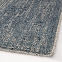 Alfombra moderna para sala de estar 160x230cm azul beige en viscosa y lana Arena Venta