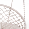 Silla colgante tipo hamaca para jardín de tela 80x130cm Javier Venta