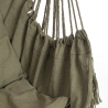 Silla colgante de jardín en tela con cojín 100x130 cm Juan Venta