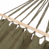 Hamaca de jardín estilo boho chic de algodón y madera 200x100cm Juan Catálogo