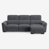 Sofá cama 3 plazas extraíble con chaise longue almacenaje derecha Nuro Catálogo
