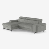 Sofá cama extraíble 3 plazas con chaise longue contenedor izquierda Vika Rebajas