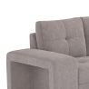 Sofá cama de 3 plazas con chaise longue derecha, almacenamiento y puf Kava Compra