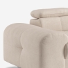 Sofá cama con chaise longue derecha con almacenamiento y reposacabezas ajustable Eluna Catálogo