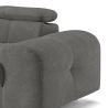 Sofá cama de 3 plazas con chaise longue izquierda, almacenamiento y reposacabezas ajustable Nura Catálogo