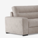Sofá cama 3 plazas con chaise longue derecha con almacenamiento en tela Kosta Catálogo