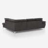 Sofá cama 3 plazas ajustable con chaise longue derecha con almacenamiento Tova Características