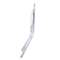 Set de mesa blanca con 2 sillas plegables para exterior Le Regole della Colazione Elección