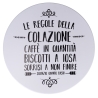 Set de mesa blanca con 2 sillas plegables para exterior Le Regole della Colazione Descueto