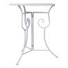 Set de mesa blanca con 2 sillas plegables para exterior Le Regole della Colazione Modelo