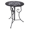 Set de mesa y 2 sillas plegables de exterior en hierro negro Pausa Perfetta Stock
