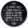Set de mesa y 2 sillas plegables de exterior en hierro negro Pausa Perfetta Venta
