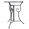 Set de mesa y 2 sillas plegables de exterior en hierro negro Pausa Perfetta Elección