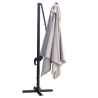 Sombrilla de jardín 3x4 con brazo lateral giratorio Deluxe Oferta