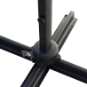Sombrilla de jardín 3x4 con brazo lateral giratorio Deluxe Descueto