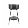 Barbacoa de carbón con parrilla ajustable redonda Ø 38cm Grato Descueto