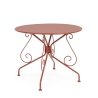 Mesa redonda de exterior para jardín 90cm estilo Bizzotto Etienne Oferta