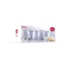 Juego de 6 vasos de agua en vidrio decorado 325ml Roma Rebajas