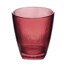 Set de 6 vasos de agua 330 ml de vidrio multicolor Color Rebajas
