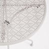 Mesa de jardín redonda 60cm vintage shabby chic Bizzotto Lizette Venta