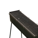 Parrilla plegable para arrosticini Bruna, ahorra espacio Descueto