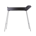 Parrilla plegable para arrosticini Bruna, ahorra espacio Stock
