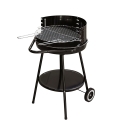 Barbacoa de carbón redonda Pipra con parrilla Ø 48cm ajustable y ruedas Promoción