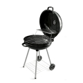 Parrilla de carbón redonda Ø57x90cm con ruedas y tapa Seara Promoción