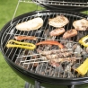 Parrilla de carbón redonda Ø57x90cm con ruedas y tapa Seara Oferta